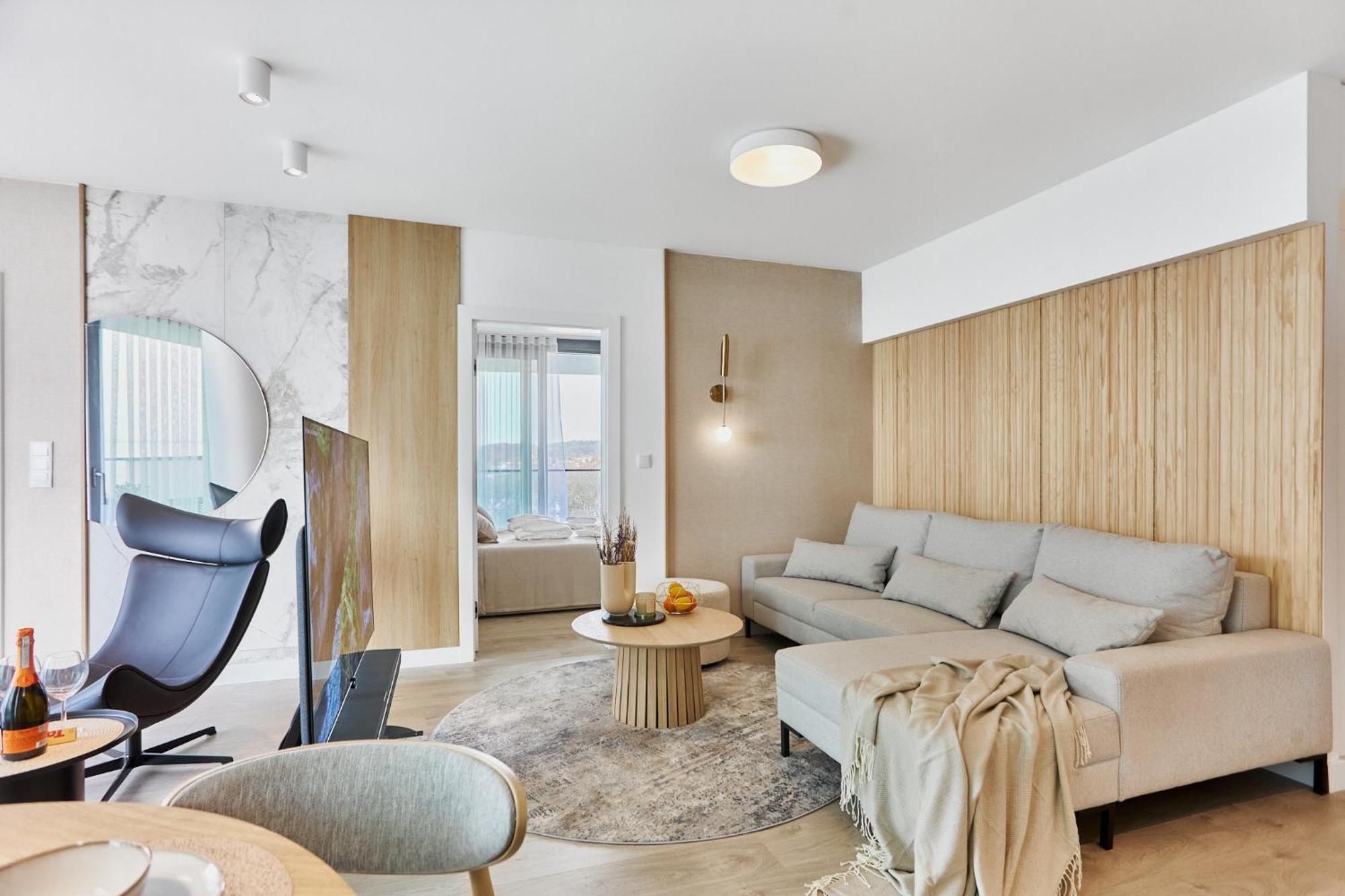 Wave Beachfront Family Apartment Miedzyzdroje Kültér fotó
